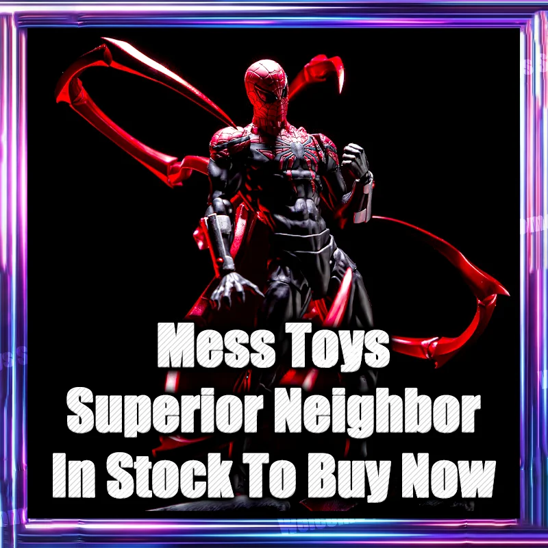 In Stock Mess Toys Superior Neighbor Spider Man Ultimate Messtoys Spiderman Peter Parker Anime Action Figure Model Gifts Toys
In Stock Mess Toys Superior Neighbor Spider Man Ultimate Messtoys Spiderman Peter Parker Anime Action Figure Model Gifts Toys