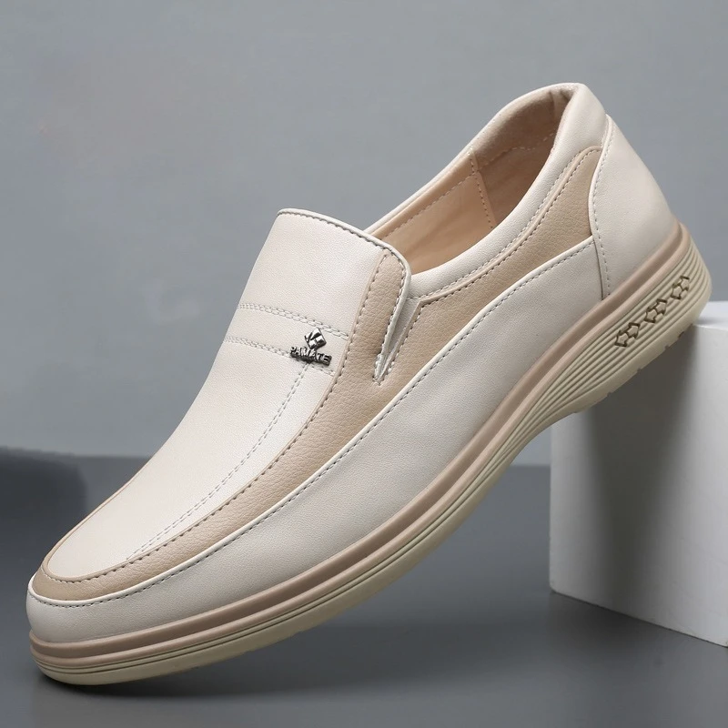 Мужская повседневная деловая обувь из дышащей кожи, модная удобная износостойкая молодежная модельная мужская деловая кожаная обувь
Мужская повседневная деловая обувь из дышащей кожи, модная удобная износостойкая молодежная модельная мужская деловая кожаная обувь