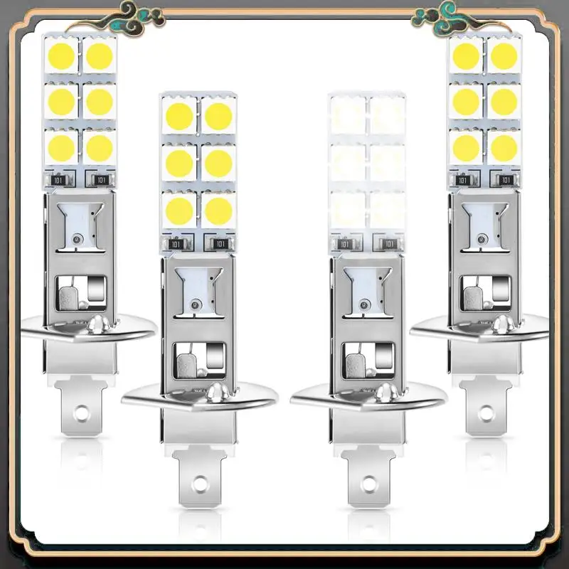 M45K-4PCS H1 6000K Super White 80W LED Headlight Bulbs Kit Fog Driving Light 
M45K-4PCS H1 6000K Super White 80W LED Headlight Bulbs Kit Fog Driving Light