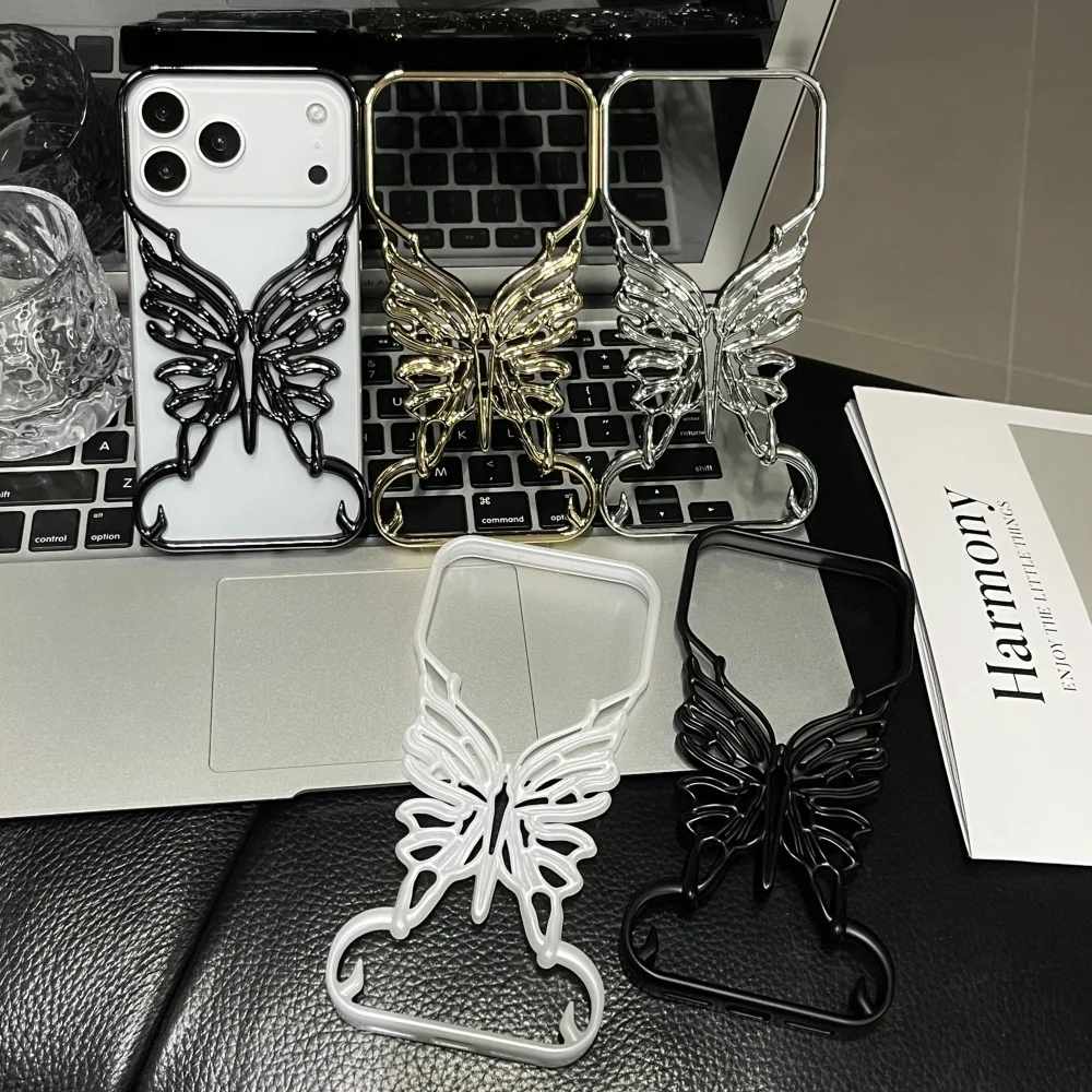 Borderless Hollow Butterfly Electroplating Glossy Series PC Case for iPhone 17 Air 16 15 14 Plus 13 12 11 Pro Max Hard Cover
Borderless Hollow Butterfly Electroplating Glossy Series PC Case for iPhone 17 Air 16 15 14 Plus 13 12 11 Pro Max Hard Cover