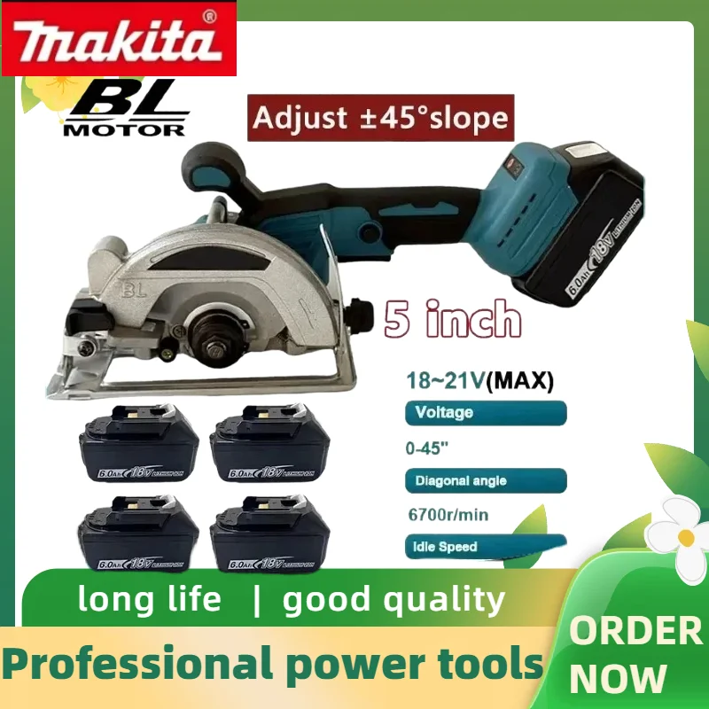 Makita MDDJ01A 5 Inch Brushless Cordless Cutting Saw 18V Multifunctional Handheld Power Tool for Wood Metal Cutting Projects
Makita MDDJ01A 5 Inch Brushless Cordless Cutting Saw 18V Multifunctional Handheld Power Tool for Wood Metal Cutting Projects