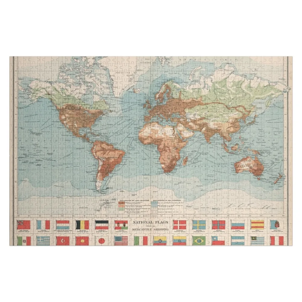 Old World Commercial & Economic Development Map (1907) Vintage Global Shipping Merchant Atlas Jigsaw Puzzle
Old World Commercial & Economic Development Map (1907) Vintage Global Shipping Merchant Atlas Jigsaw Puzzle