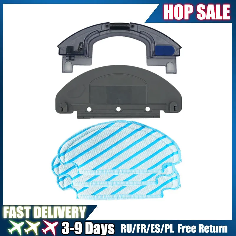 ECOVACS DEEBOT N8 T8 Max T8 AIVI accessory water tank mop board OZMO Pro mop kit spare parts optional accessory package
ECOVACS DEEBOT N8 T8 Max T8 AIVI accessory water tank mop board OZMO Pro mop kit spare parts optional accessory package