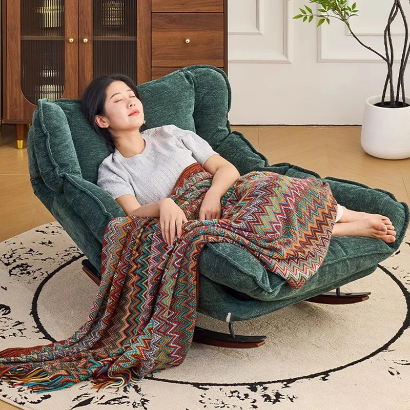 Comfortable Relax Living Room Chairs Rocking Lounge Gaming Bedroom Chairs Designer Nordic Reading Fauteuil Salon Home Furniture
Comfortable Relax Living Room Chairs Rocking Lounge Gaming Bedroom Chairs Designer Nordic Reading Fauteuil Salon Home Furniture