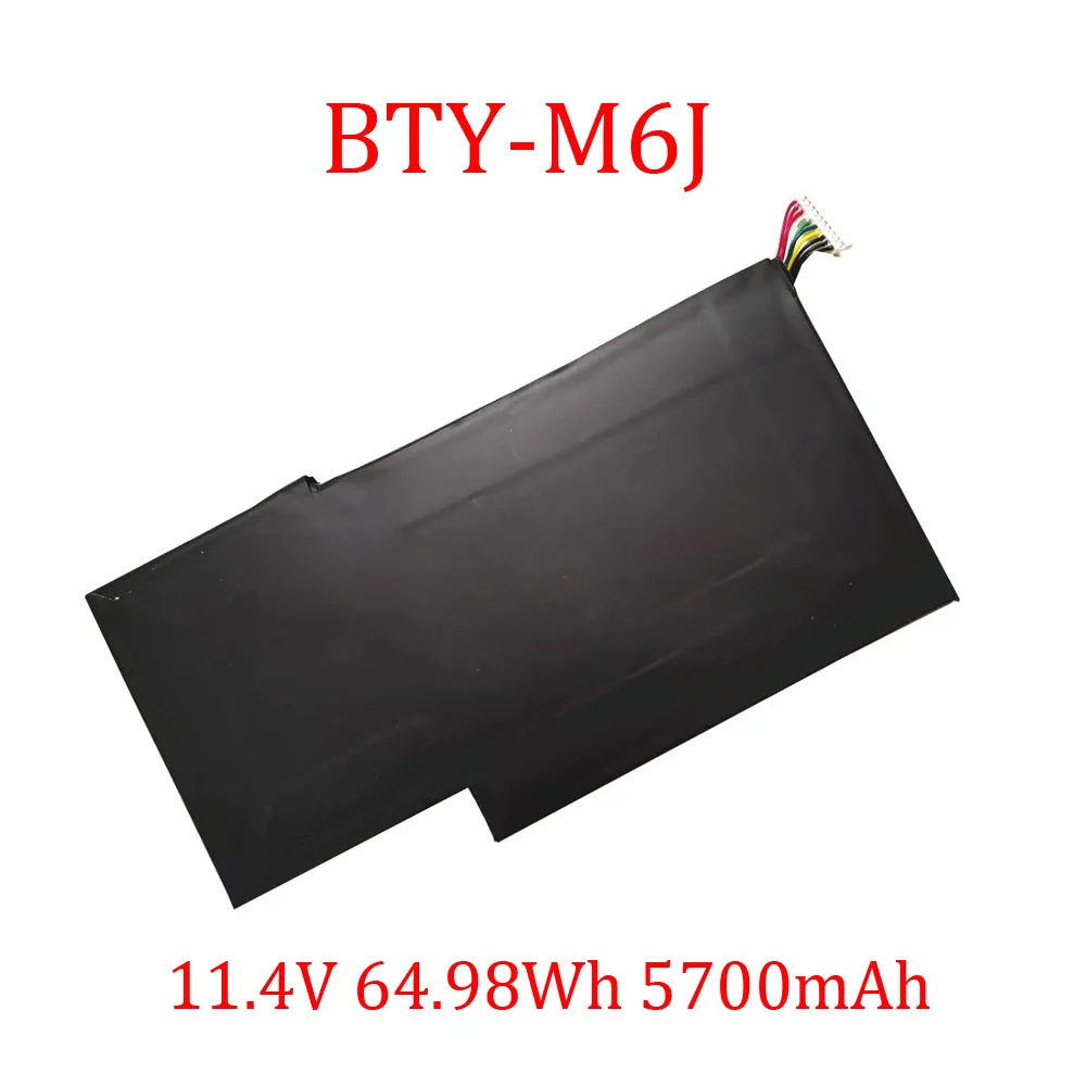Аккумулятор для ноутбука BTY-M6J 11,4 В 64,98 Втч 5700 мАч Черный Новый
Аккумулятор для ноутбука BTY-M6J 11,4 В 64,98 Втч 5700 мАч Черный Новый