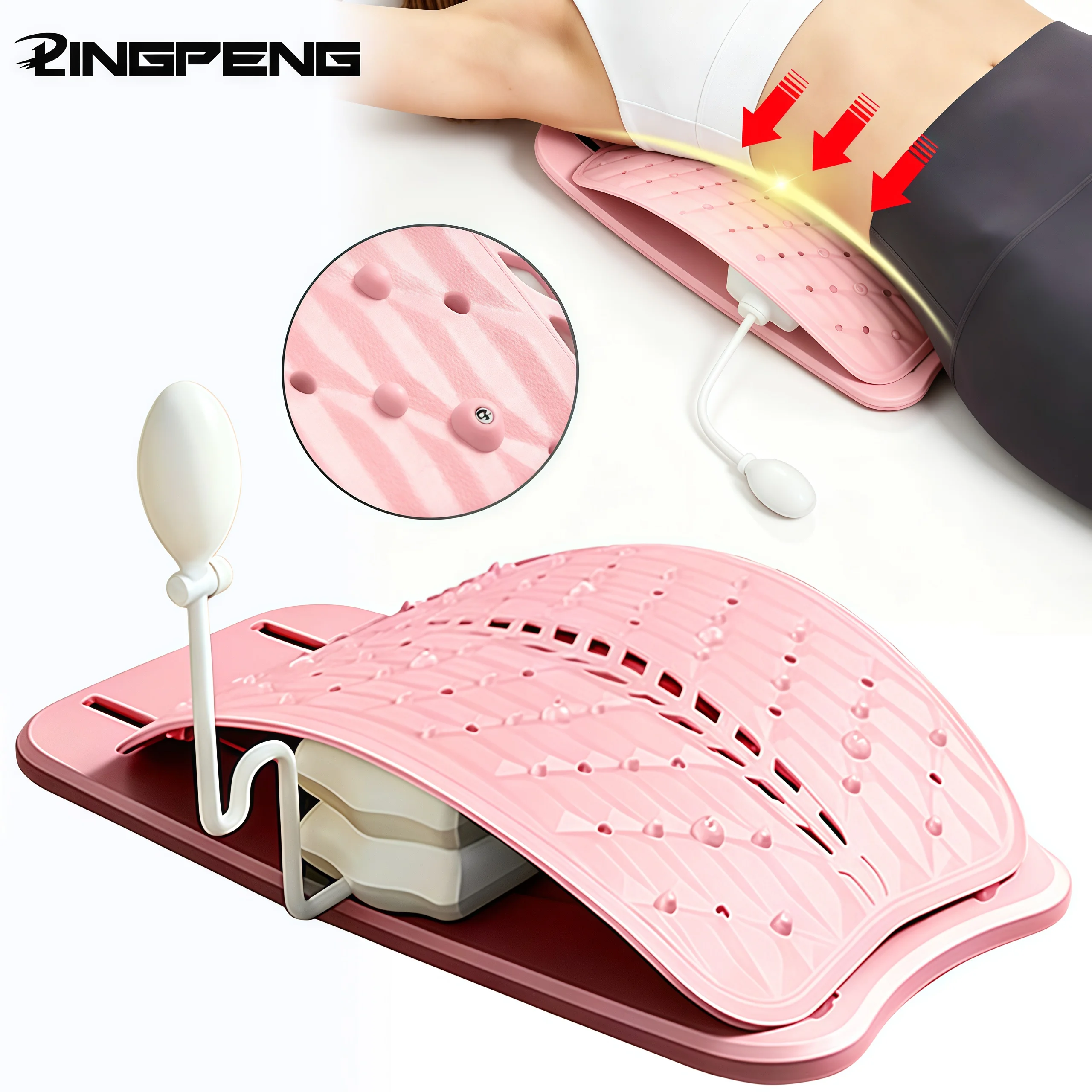 Adjustable Back Massager Airbag Waist Neck Support Massage Lumbar Cervical Muscle Relax Stretcher Posture Massager
Adjustable Back Massager Airbag Waist Neck Support Massage Lumbar Cervical Muscle Relax Stretcher Posture Massager