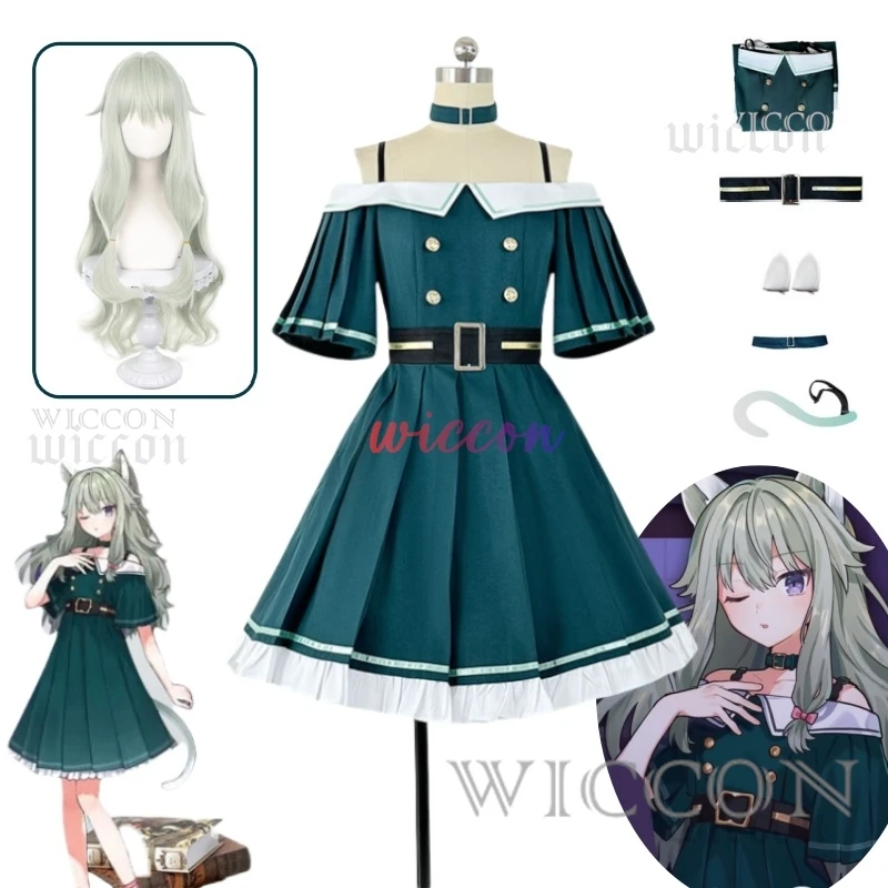 Newly Kusanagi Nene Cosplay Costume Halloween Christmas PJSK Uniform S-2XL Role Playing Party Comic Green Daily Skirt Suit
Newly Kusanagi Nene Cosplay Costume Halloween Christmas PJSK Uniform S-2XL Role Playing Party Comic Green Daily Skirt Suit