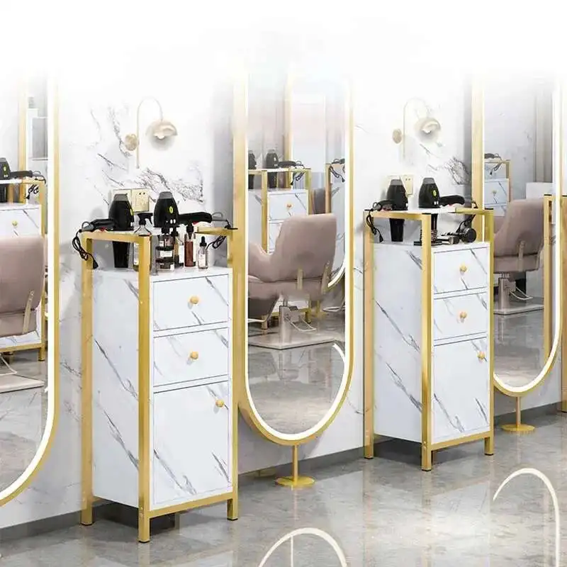 Light Luxury Modern Salon Trolleys Simple Salon Furniture Beauty Salon Auxiliary Cart with Wheels Multi-layer Storage Cabinet A
Light Luxury Modern Salon Trolleys Simple Salon Furniture Beauty Salon Auxiliary Cart with Wheels Multi-layer Storage Cabinet A