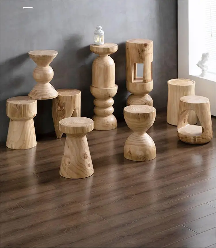 L # Nordic Natural Style Solid Pine Wood Stool Living Room Hotel Home Decor Original Texture Pattern Annual Ring Scandinavian De
L # Nordic Natural Style Solid Pine Wood Stool Living Room Hotel Home Decor Original Texture Pattern Annual Ring Scandinavian De