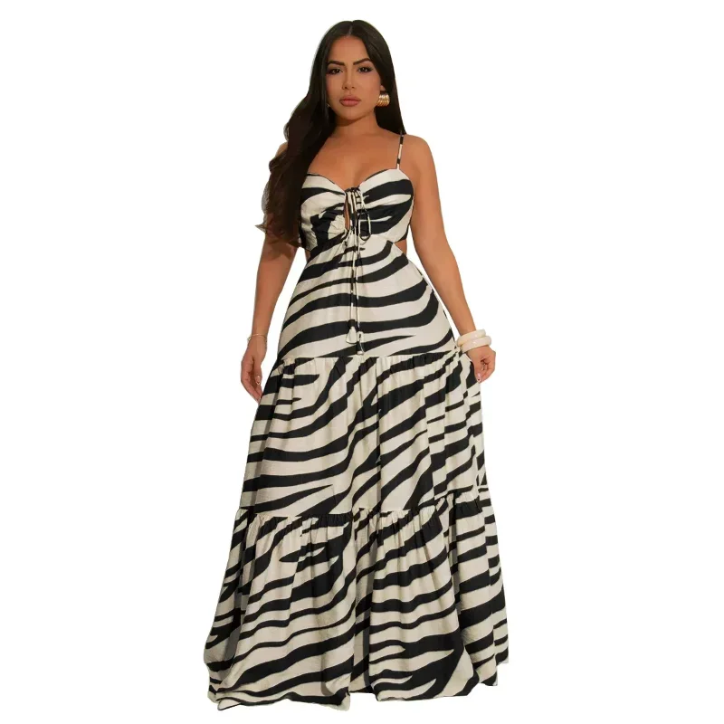 African Printed Women Strap Sleeveless Backless Long Dress 2025 Birthday Beach Evening Sexy Night Party Maxi Dresses Outfits
African Printed Women Strap Sleeveless Backless Long Dress 2025 Birthday Beach Evening Sexy Night Party Maxi Dresses Outfits
