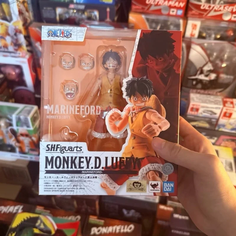 In Stock Bandai S.H.Figuarts One Piece Battle At Best SHF Monkey D Luffy Mobile Anime Action Figure Model Toy Collection Gift
In Stock Bandai S.H.Figuarts One Piece Battle At Best SHF Monkey D Luffy Mobile Anime Action Figure Model Toy Collection Gift