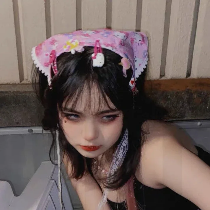 New Miniso Hello Kitty Triangle Scarf Headband Cute Originality Fashion Y2k Scarf Hip Hop Style Comfortable Versatile Headband
New Miniso Hello Kitty Triangle Scarf Headband Cute Originality Fashion Y2k Scarf Hip Hop Style Comfortable Versatile Headband