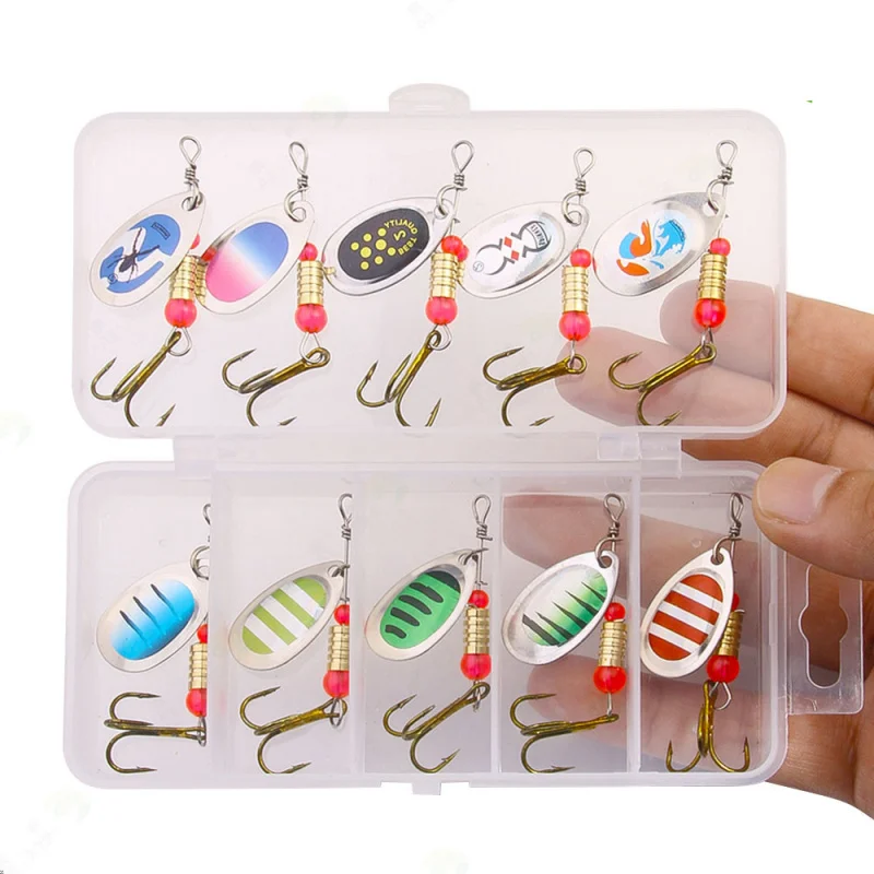 Новый набор приманок-блесен в форме сетки 10-в-1: Композитные вращающиеся блесны-имитации, бионические жесткие приманки для рыболовов
Новый набор приманок-блесен в форме сетки 10-в-1: Композитные вращающиеся блесны-имитации, бионические жесткие приманки для рыболовов