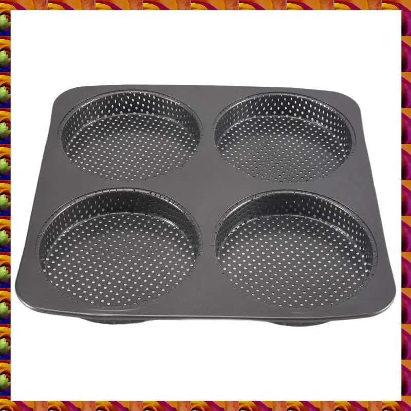 BTCL Hamburger Bun Pan, 5 Inch Non-Stick Carbon Steel Hamburger Mold, 4 Cup Big Baking Pan For Homemade Hamburger Buns
BTCL Hamburger Bun Pan, 5 Inch Non-Stick Carbon Steel Hamburger Mold, 4 Cup Big Baking Pan For Homemade Hamburger Buns