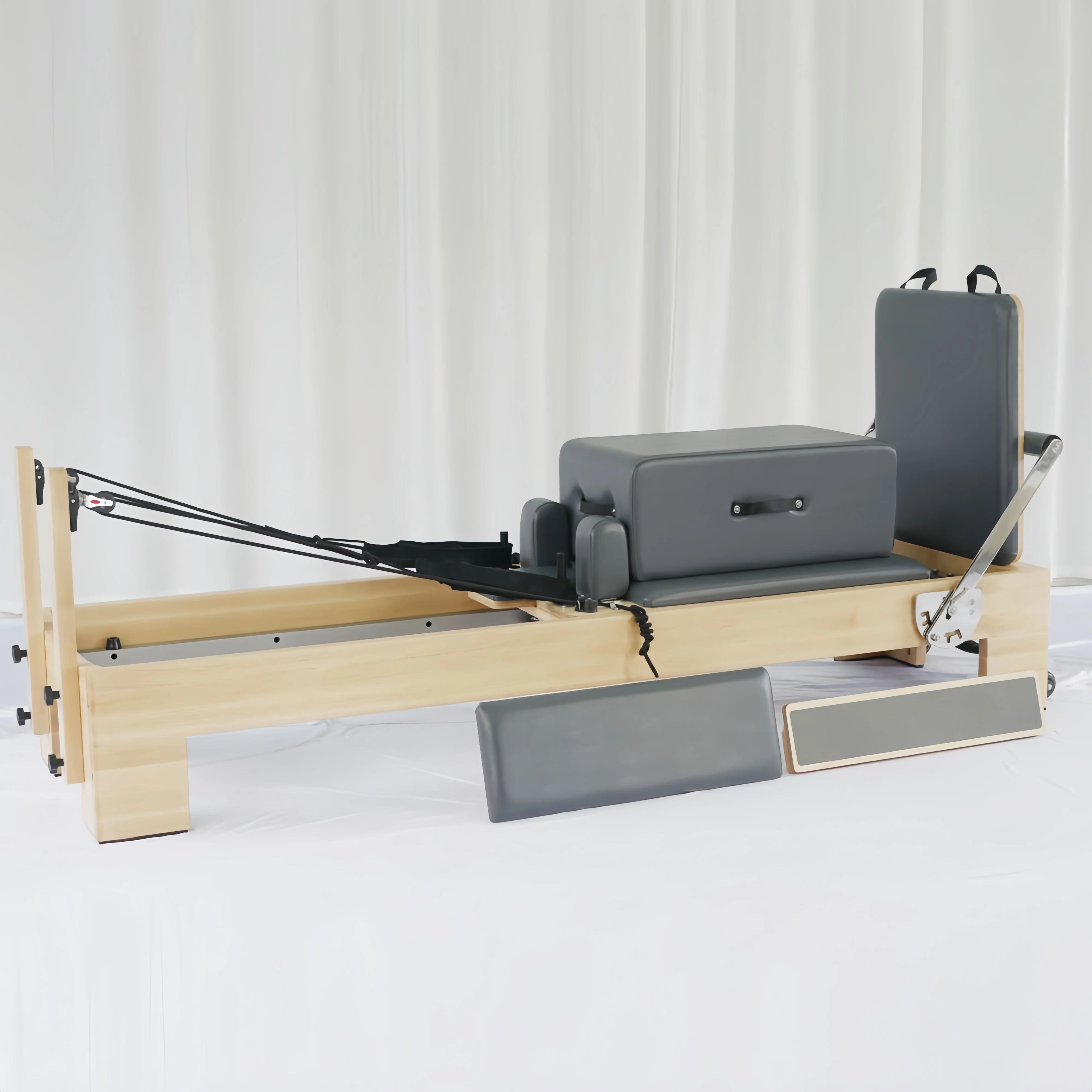 Apollo Commercial Durable Stuidio Fitness Yoga Training Machine Maple Wood Pilates Reformer
Apollo Commercial Durable Stuidio Fitness Yoga Training Machine Maple Wood Pilates Reformer