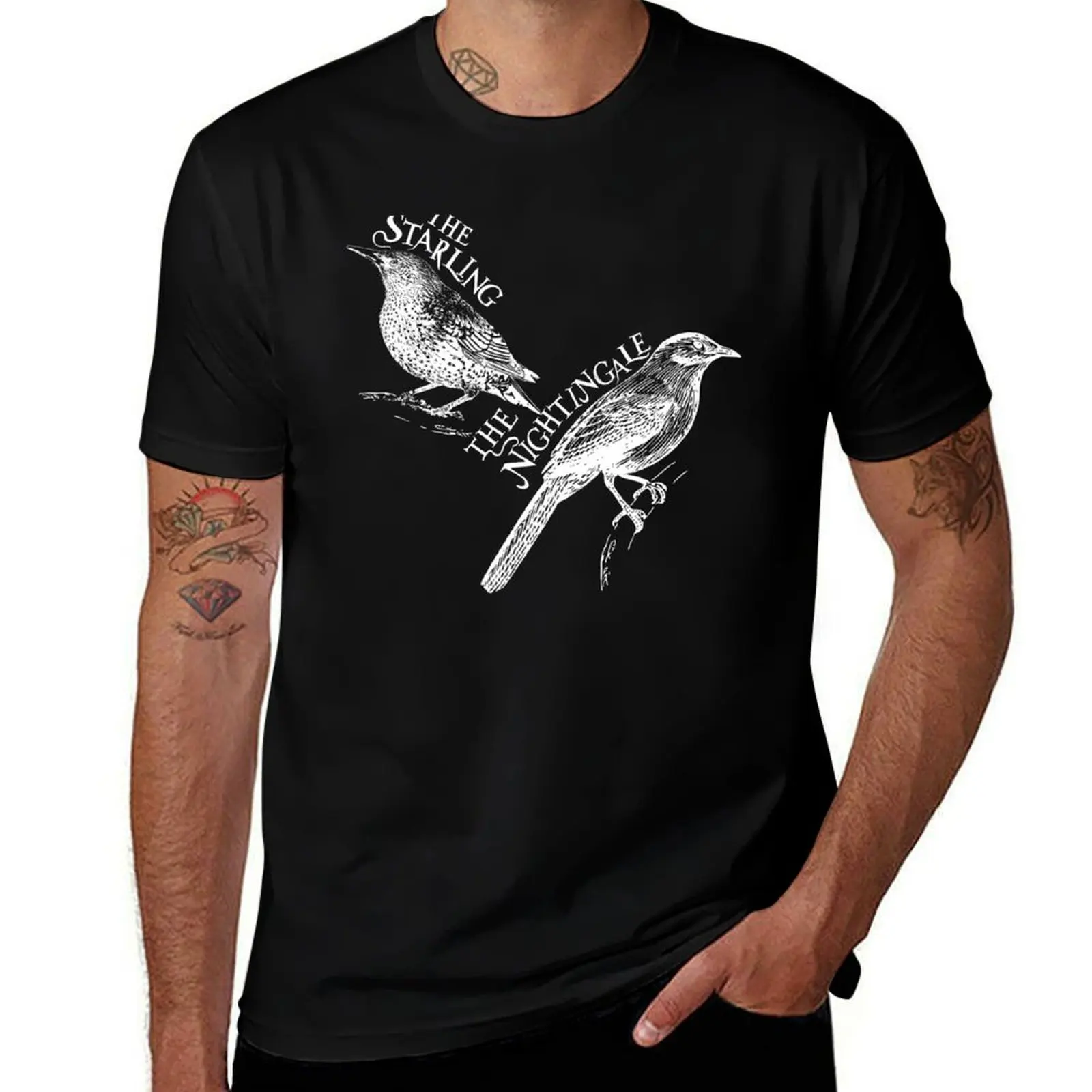 Nightingale and Starling T-Shirt t shirt for man 100 percent cotton cotton t shirt pack T-Shirt 
Nightingale and Starling T-Shirt t shirt for man 100 percent cotton cotton t shirt pack T-Shirt