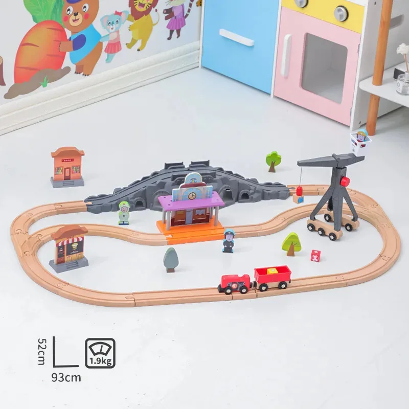 TEMIKIDS Diy Wooden Bell Tower Station Track Set Compatible With All Brands Of Railway Road Accessories Assemble Toys For Childr
TEMIKIDS Diy Wooden Bell Tower Station Track Set Compatible With All Brands Of Railway Road Accessories Assemble Toys For Childr
