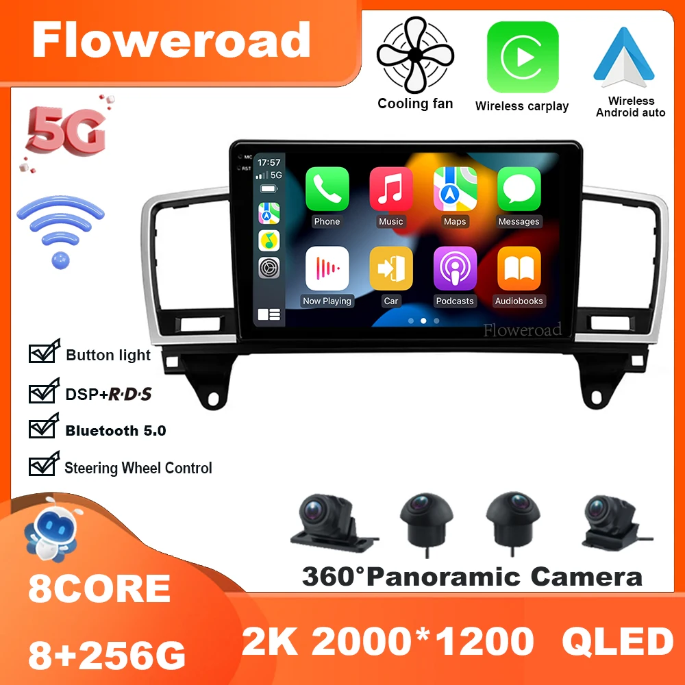 9 Inch Android 13 For Mercedes-Benz M-Class M Class W166 ML 2011-2015 Player Navigation stereo GPS Carplay Auto 5GWiFi BT5.0
9 Inch Android 13 For Mercedes-Benz M-Class M Class W166 ML 2011-2015 Player Navigation stereo GPS Carplay Auto 5GWiFi BT5.0
