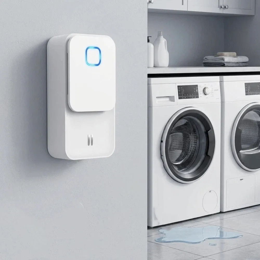 WiFi-Connected WiFi Water Immersion Sensor Dual-Surface Detection Compact Build Home Security Leak Alarm Standard WiFi Networks
WiFi-Connected WiFi Water Immersion Sensor Dual-Surface Detection Compact Build Home Security Leak Alarm Standard WiFi Networks