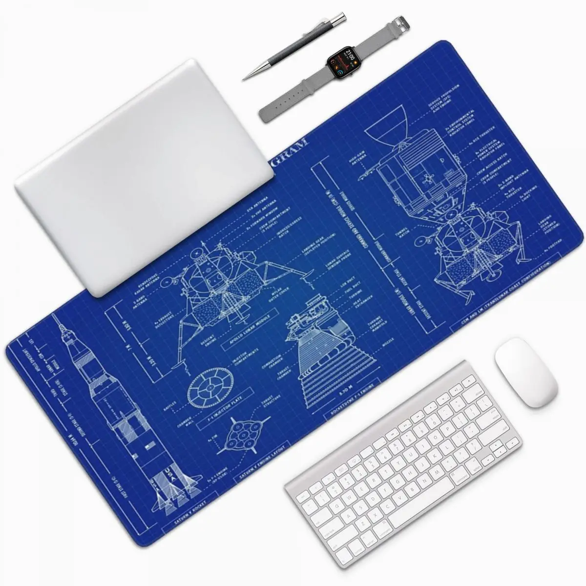 Apollo Program Large Mouse Pad Computer Keyboard Mouse Mat Gamer PC Laptop Desk Mat Office Accessories Table Mats
Apollo Program Large Mouse Pad Computer Keyboard Mouse Mat Gamer PC Laptop Desk Mat Office Accessories Table Mats