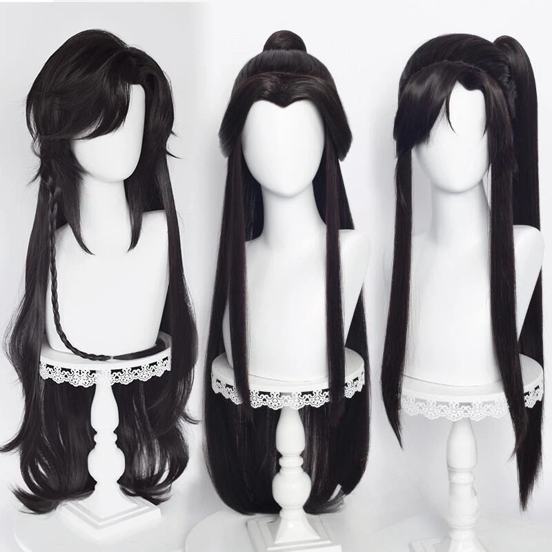 Anime Heaven Official's Blessing Cosplay Wig Artificial Black Hair Xie Lian San Lang Hua Cheng Role Play Prop Accessories Unisex
Anime Heaven Official's Blessing Cosplay Wig Artificial Black Hair Xie Lian San Lang Hua Cheng Role Play Prop Accessories Unisex