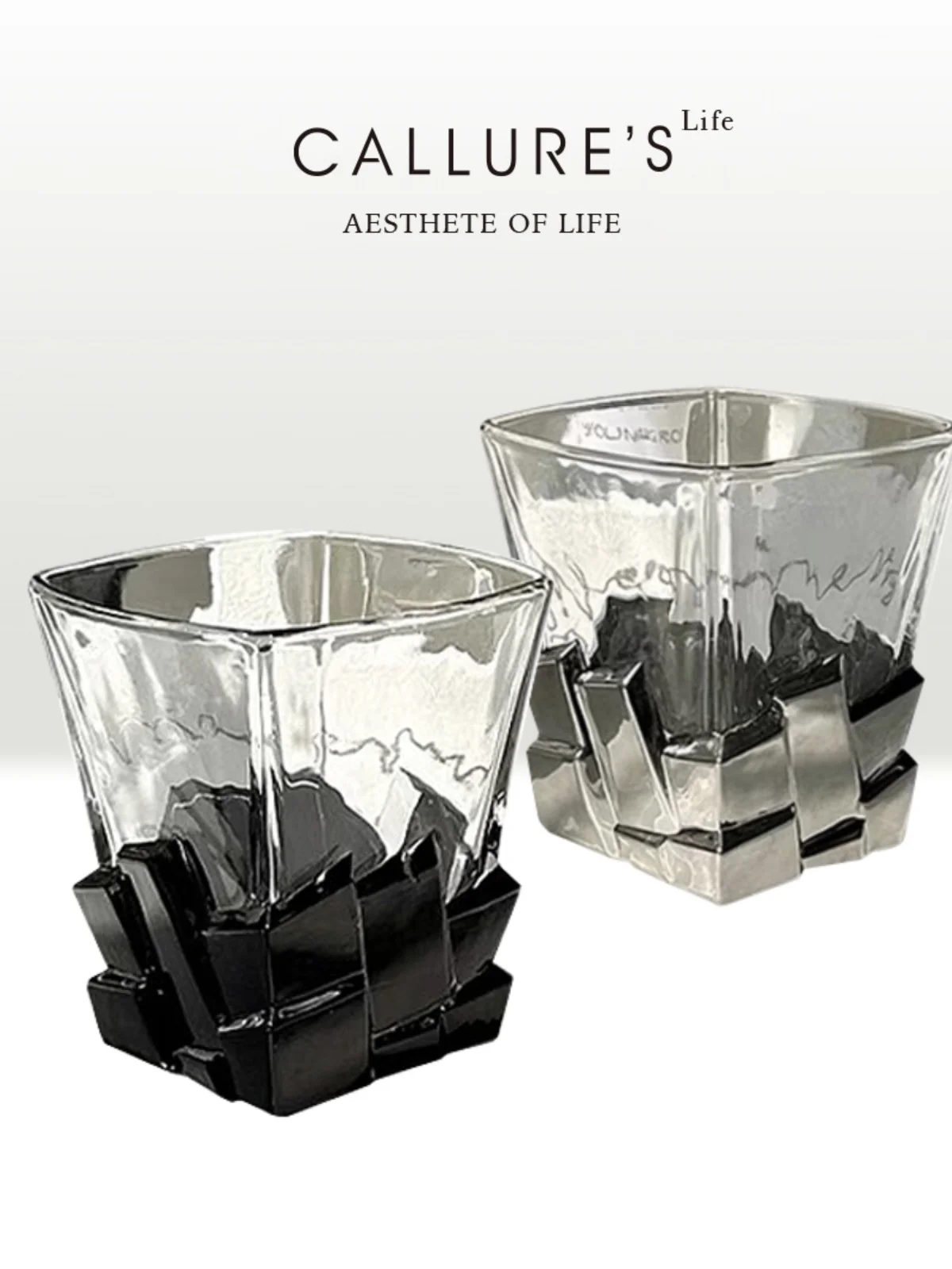 Callure Luxury Whiskey Glass Artistic Ice Cube Cup Elegant Nordic Style Birthday Gift High Quality Ordinary Glass Beverageware
Callure Luxury Whiskey Glass Artistic Ice Cube Cup Elegant Nordic Style Birthday Gift High Quality Ordinary Glass Beverageware