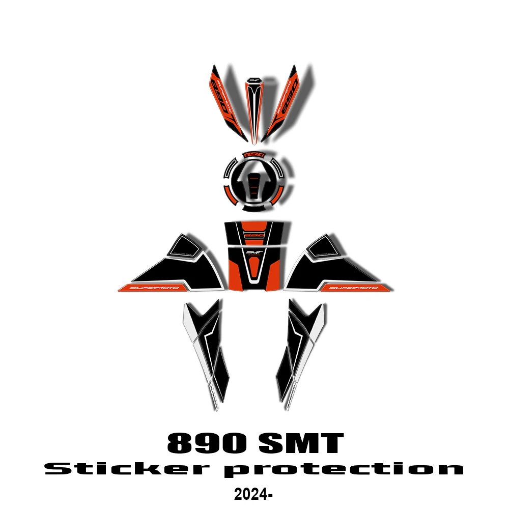 Motorcycle 3D Resin Sticker Protection Kit Stickers for 890SMT 2023 2024 2025 2026 Tank Pad
Motorcycle 3D Resin Sticker Protection Kit Stickers for 890SMT 2023 2024 2025 2026 Tank Pad