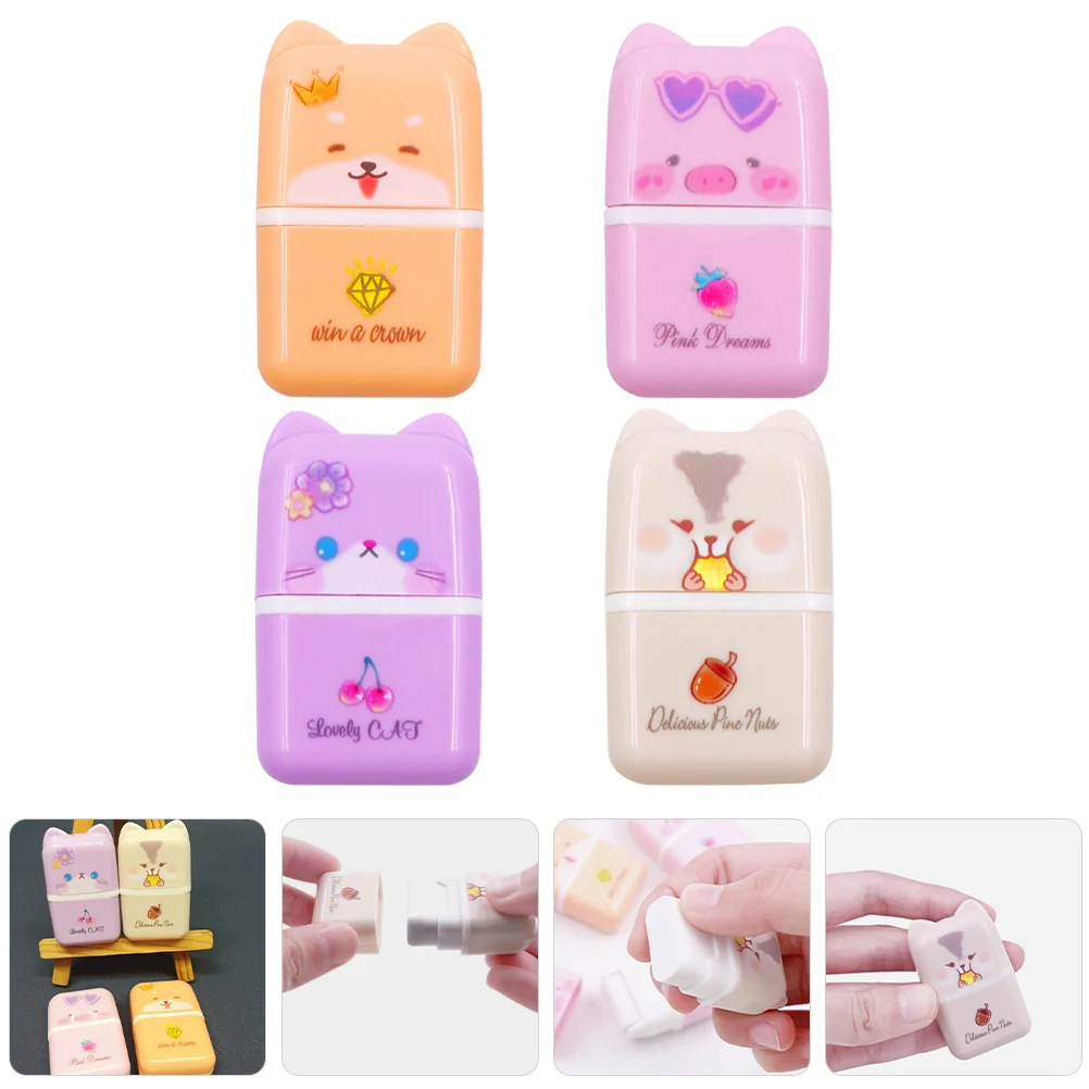 4Pcs Cartoon Animal Erasers Rolling Pencil Erasers Mini Size Portable Kids School Painting Gifts School Things for Girls
4Pcs Cartoon Animal Erasers Rolling Pencil Erasers Mini Size Portable Kids School Painting Gifts School Things for Girls