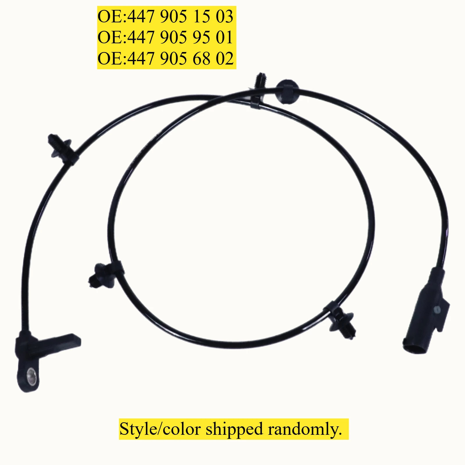 Rear Left Right ABS Wheel Speed Sensor For Mercedes-Benz For Metris W447 L4 2.0L 2016-2017, 4479051503, 4479059501, 4479056802
Rear Left Right ABS Wheel Speed Sensor For Mercedes-Benz For Metris W447 L4 2.0L 2016-2017, 4479051503, 4479059501, 4479056802