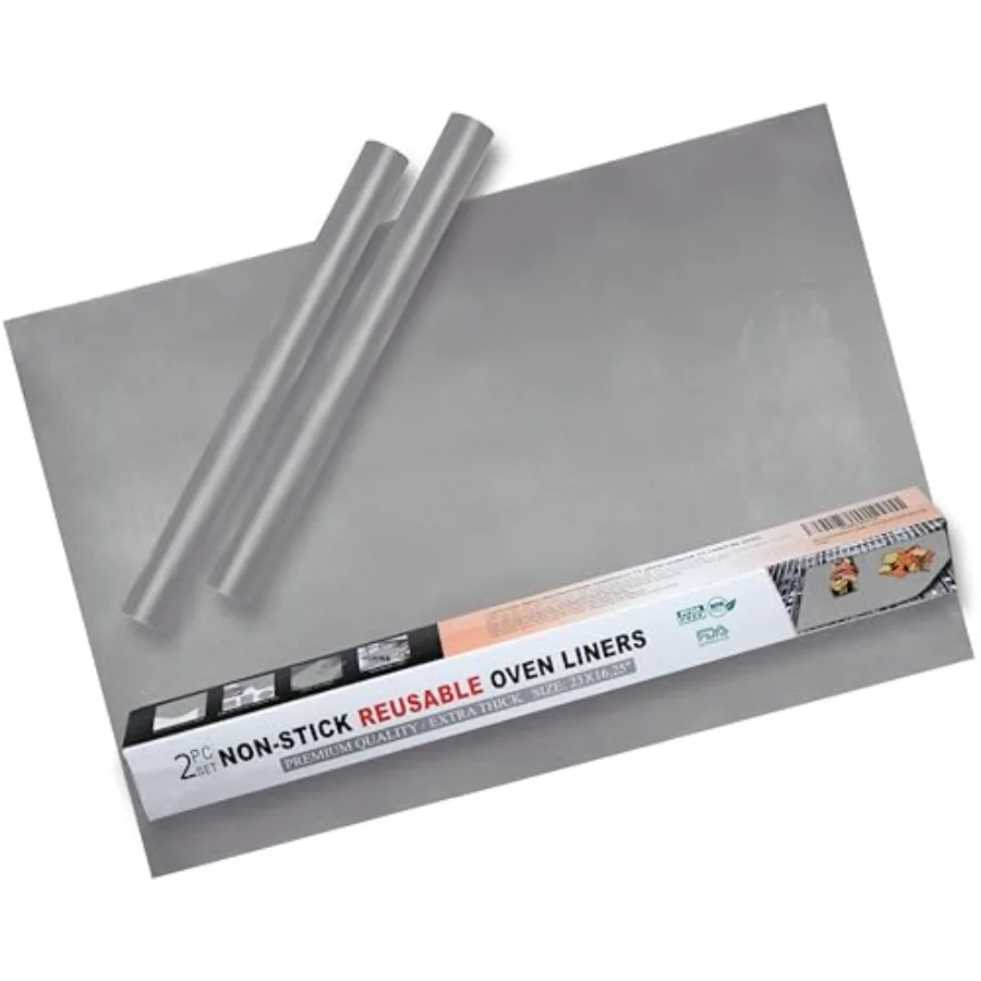 Oven Liners for Bottom of Oven Reusable Non Stick Oven Liner Heavy Duty Oven Liners and Oven Mat for Bottom of Oven Fits Electr
Oven Liners for Bottom of Oven Reusable Non Stick Oven Liner Heavy Duty Oven Liners and Oven Mat for Bottom of Oven Fits Electr