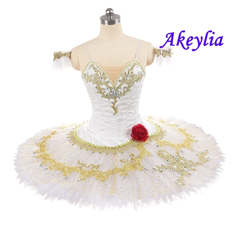 High quality Don Quixote Professional Ballet Tutu for girls White gold Women ballet performance competition Costume dress JN0135
High quality Don Quixote Professional Ballet Tutu for girls White gold Women ballet performance competition Costume dress JN0135