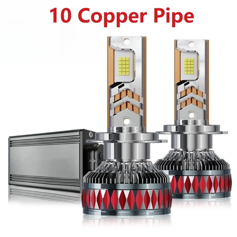 H7 LED Car Headlight High Power Canbus Headlamp 200W 16800LM 10 Copper Pipe H4 H8 H11 HB3 9005 HB4 9006 Auto Fog Light 12V 24V
H7 LED Car Headlight High Power Canbus Headlamp 200W 16800LM 10 Copper Pipe H4 H8 H11 HB3 9005 HB4 9006 Auto Fog Light 12V 24V