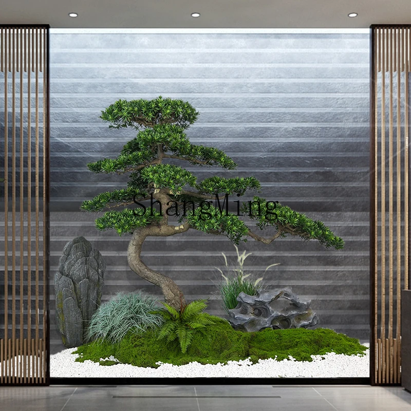 HJ large-scale simulation Luo Hansong hotel window decoration new Chinese-style interior landscaping decoration green plants
HJ large-scale simulation Luo Hansong hotel window decoration new Chinese-style interior landscaping decoration green plants