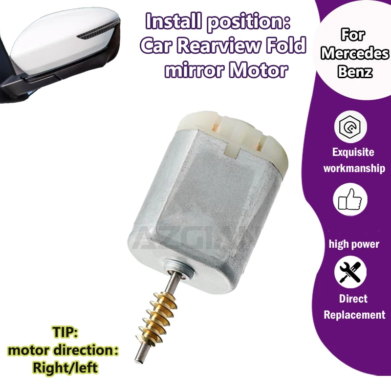 AZGIANT FC-280ST-16200 Car Power Folding Unit Mirror module interior Motor For Mercedes Benz CL-Class W216 CL500 2007 2008 2009
AZGIANT FC-280ST-16200 Car Power Folding Unit Mirror module interior Motor For Mercedes Benz CL-Class W216 CL500 2007 2008 2009