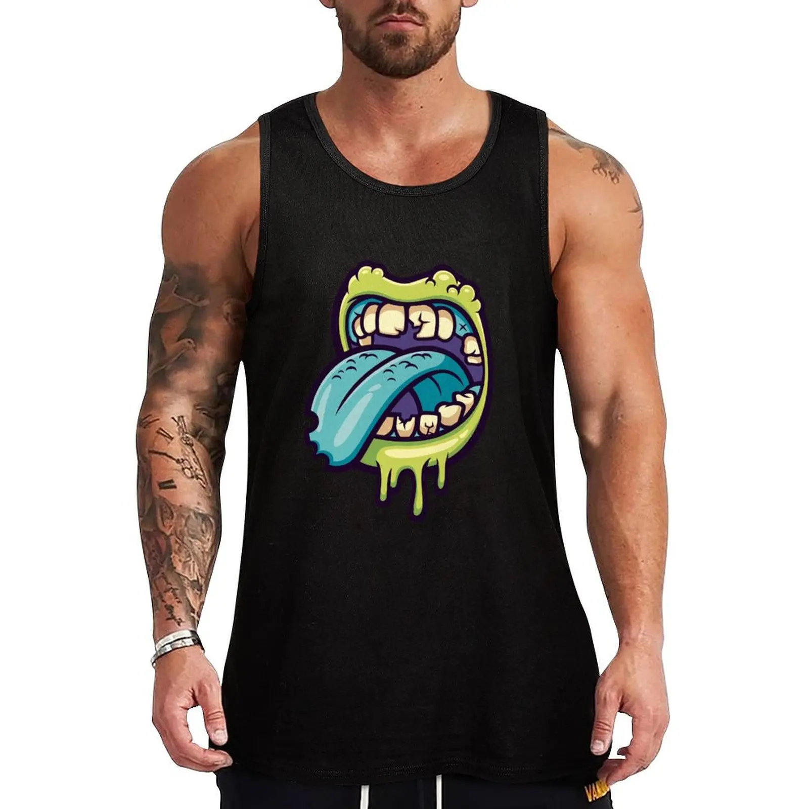 Zombie Mouth Tank Top gym accessories men t shirt gym Men's gym clothing Men's cotton t-shirt
Zombie Mouth Tank Top gym accessories men t shirt gym Men's gym clothing Men's cotton t-shirt