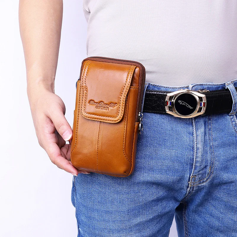 Men's mobile phone waist bag wearing belt 5.5 inch leather mobile phone bag 6 inch head leather waist bag mini bag
Men's mobile phone waist bag wearing belt 5.5 inch leather mobile phone bag 6 inch head leather waist bag mini bag