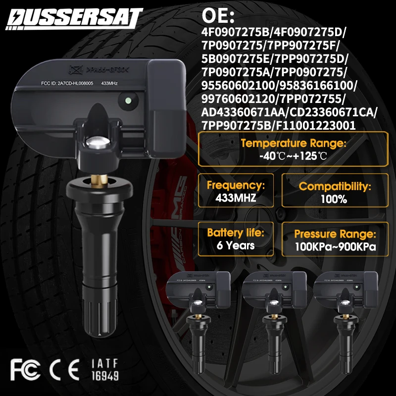 Tire Pressure Sensor TPMS 315MHz OE 4260708010 426070C070 426070C050 fit for Toyota Sequoia Sienna Sienta Tundra Hyundai KIA
Tire Pressure Sensor TPMS 315MHz OE 4260708010 426070C070 426070C050 fit for Toyota Sequoia Sienna Sienta Tundra Hyundai KIA