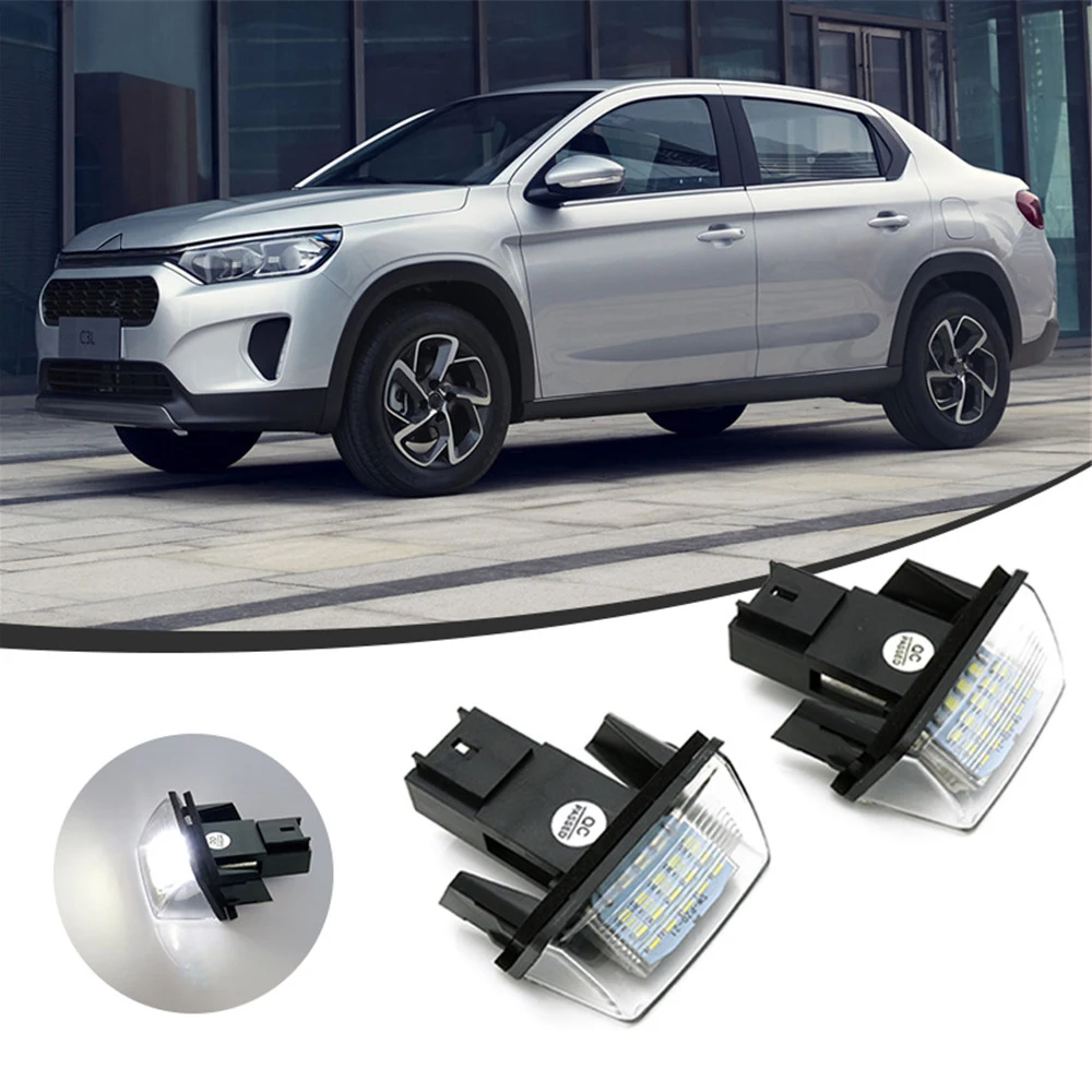 2pcs Car LED License Plate Lights Lamp For Citroen C3 C4 C5 BERLINGO SAXO XSARA/Peugeot 206 207 306 307 308 406 407 5008 Partner
2pcs Car LED License Plate Lights Lamp For Citroen C3 C4 C5 BERLINGO SAXO XSARA/Peugeot 206 207 306 307 308 406 407 5008 Partner