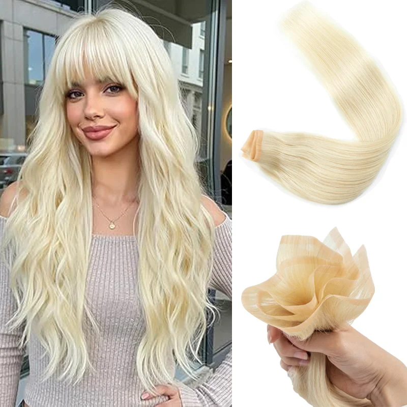 Soft Natural Seamless Tape Weft Human Hair Extensions No Glue PU Skin Hair Bundles 12 16 20 Inch For Women Daily Casual Wear
Soft Natural Seamless Tape Weft Human Hair Extensions No Glue PU Skin Hair Bundles 12 16 20 Inch For Women Daily Casual Wear