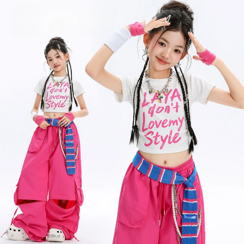 New Girls White Top Baggy Pants Hip Hop Set Jazz Performance Costumes Group Ballroom Hip Hop Dance Festival Clothes Street Wear
New Girls White Top Baggy Pants Hip Hop Set Jazz Performance Costumes Group Ballroom Hip Hop Dance Festival Clothes Street Wear