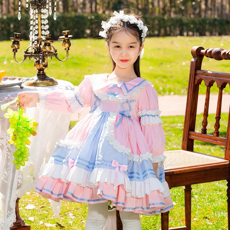 Spring New Girls Lolita Princess Dress Children's High-end Princess Fluffy Dress
Spring New Girls Lolita Princess Dress Children's High-end Princess Fluffy Dress