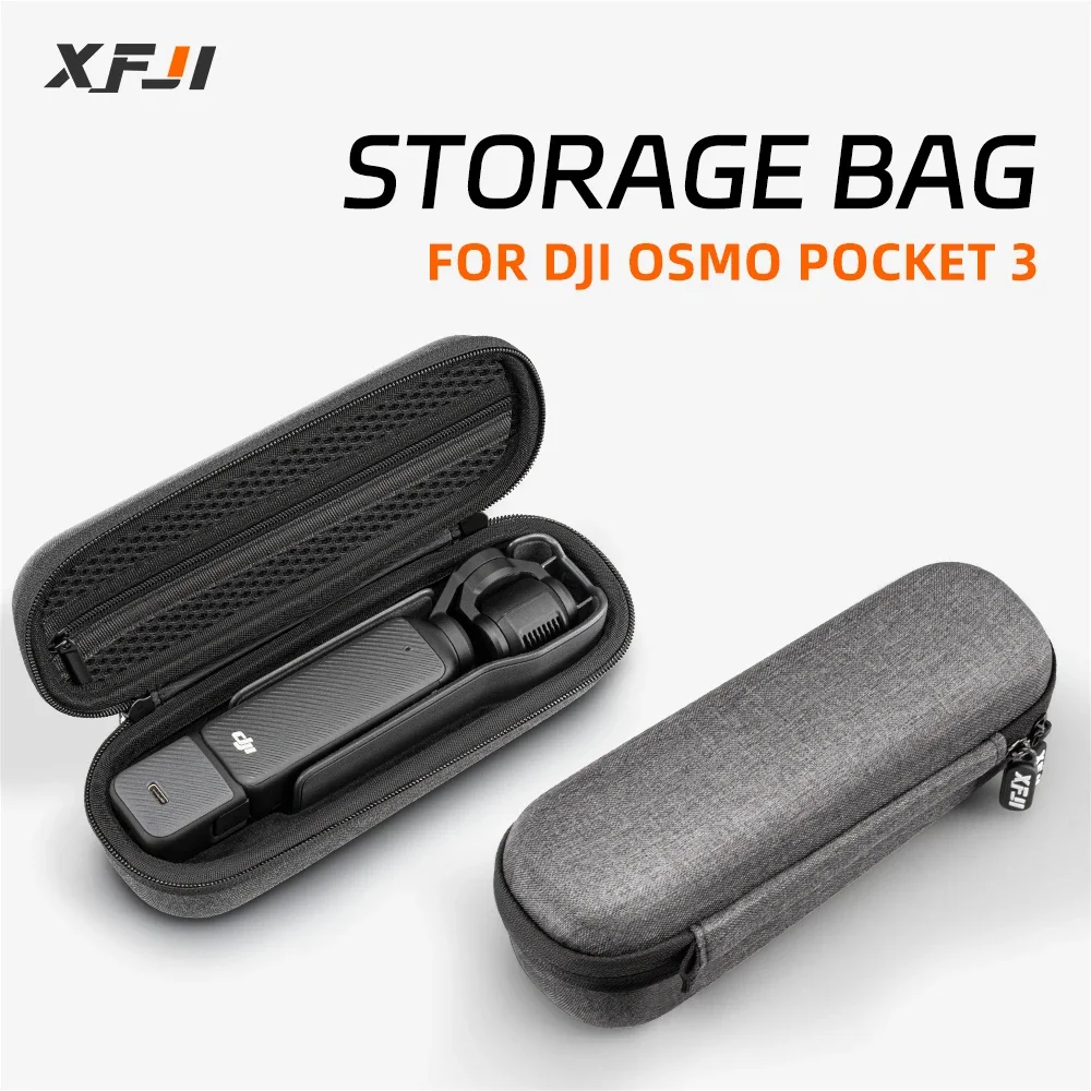XFJI Portable Carrying Case for DJI Osmo Pocket 3 All-in-one Storage Box Pocket3 Gimbal Stabilizer Accessories Anti-fall Handbag
XFJI Portable Carrying Case for DJI Osmo Pocket 3 All-in-one Storage Box Pocket3 Gimbal Stabilizer Accessories Anti-fall Handbag