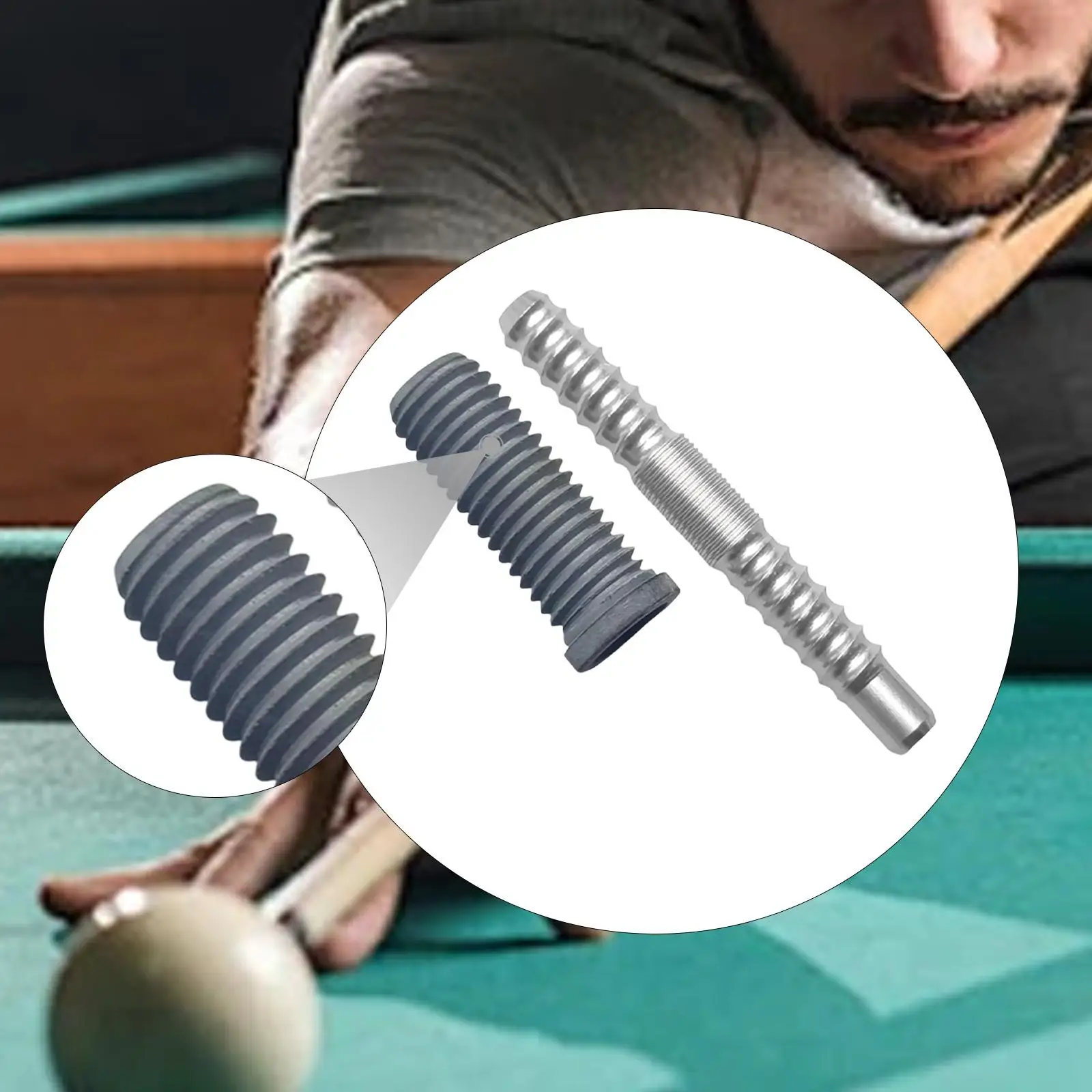 Lightweight Pool Cue Joint Pin Aluminum Alloy Insert Screw for Billiards Accessories Easy Installation
Lightweight Pool Cue Joint Pin Aluminum Alloy Insert Screw for Billiards Accessories Easy Installation