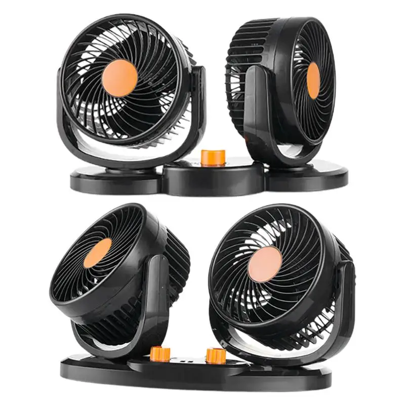 Dual Head Car Fan Free Angle Rotatable Car Cooling Fan Adjustable Strong Wind Electric Auto Car Fans Dashboard Cooling Air
Dual Head Car Fan Free Angle Rotatable Car Cooling Fan Adjustable Strong Wind Electric Auto Car Fans Dashboard Cooling Air