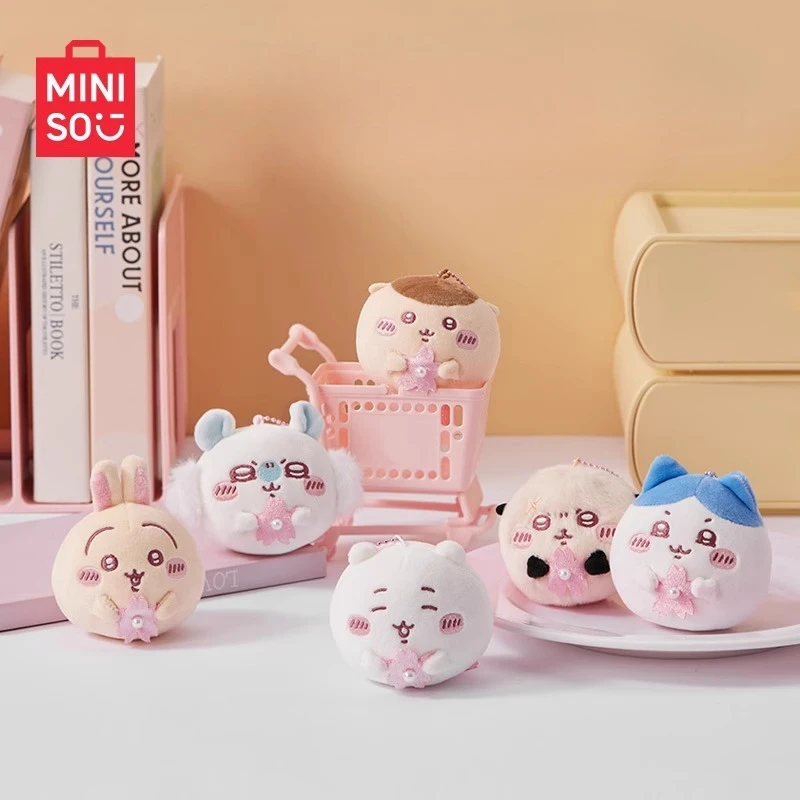 MINISO Chiikawa Series Sakura Season Cute Anime Keychain Charms - Chiikawa, Hachiware, Usagi Collectible Gift for Bag
MINISO Chiikawa Series Sakura Season Cute Anime Keychain Charms - Chiikawa, Hachiware, Usagi Collectible Gift for Bag