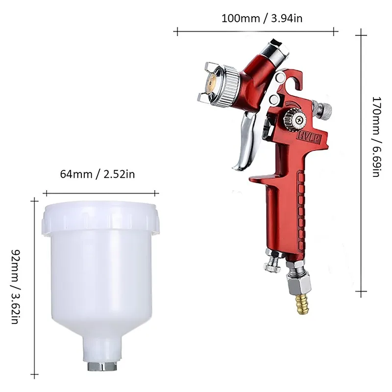 【ОРНАМЕНТ】Пневматический краскопульт HVLP для покраски автомобилей, нанесения финишного слоя, грунтовки, граффити — мощный профессиональный комплект
【ОРНАМЕНТ】Пневматический краскопульт HVLP для покраски автомобилей, нанесения финишного слоя, грунтовки, граффити — мощный профессиональный комплект