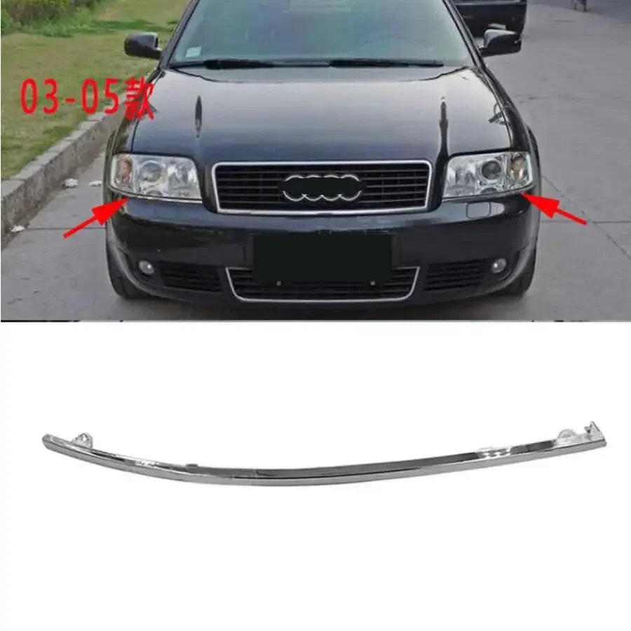 For Audi A6 C5 1999 2000 2001 2002 2003 2004 2005 Front Bar Bright Stripes Auto Front Bumper Trim 2PCS
For Audi A6 C5 1999 2000 2001 2002 2003 2004 2005 Front Bar Bright Stripes Auto Front Bumper Trim 2PCS