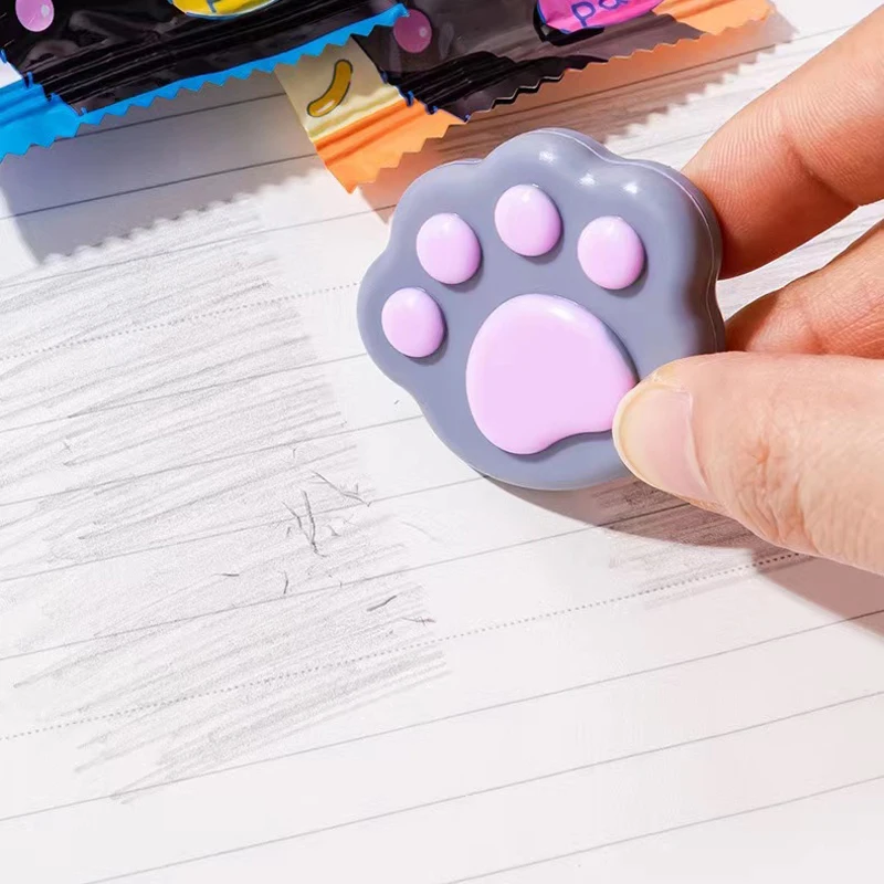 2025 New Cute Kawaii Color Cat Claw Rubber Eraser Novelty Stationery Office and School Supplies
2025 New Cute Kawaii Color Cat Claw Rubber Eraser Novelty Stationery Office and School Supplies