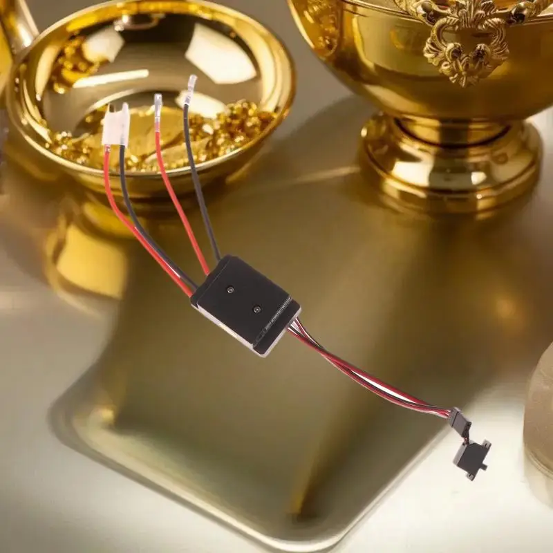 RC Car Boat Speed Controller, 320A 2-3S Waterproof Brushed ESC with 5V/2A BEC Suitable for 1:10 Scale
RC Car Boat Speed Controller, 320A 2-3S Waterproof Brushed ESC with 5V/2A BEC Suitable for 1:10 Scale