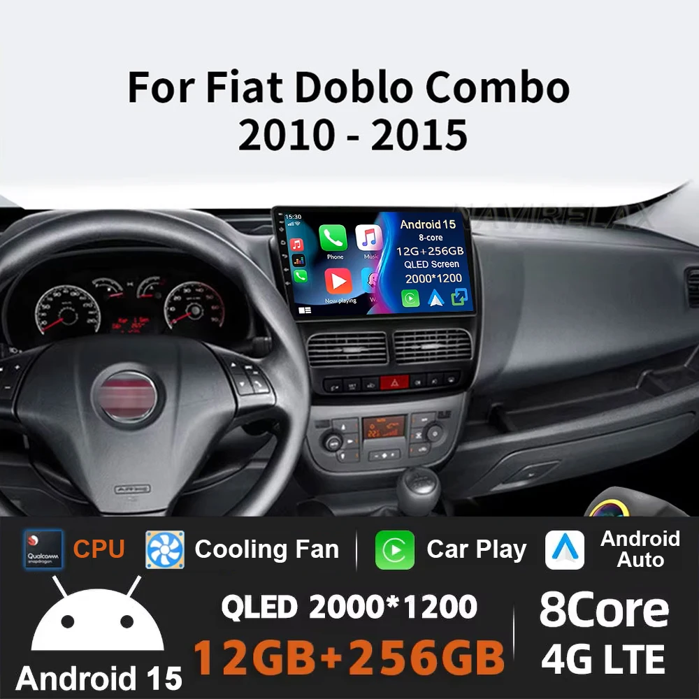 Автомобильный радиоприемник Android 15, GPS-навигация, Carplay, авто стерео, 4G, Wi-Fi, мультимедийный плеер для FIAT DOBLO 2010-2014, Opel COMBO 2011-2018
Автомобильный радиоприемник Android 15, GPS-навигация, Carplay, авто стерео, 4G, Wi-Fi, мультимедийный плеер для FIAT DOBLO 2010-2014, Opel COMBO 2011-2018